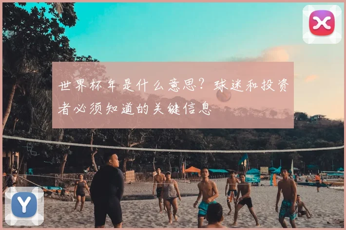 世界杯年是什么意思？球迷和投资者必须知道的关键信息
