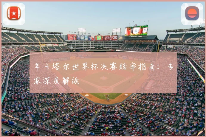 年卡塔尔世界杯决赛赔率指南：专家深度解读